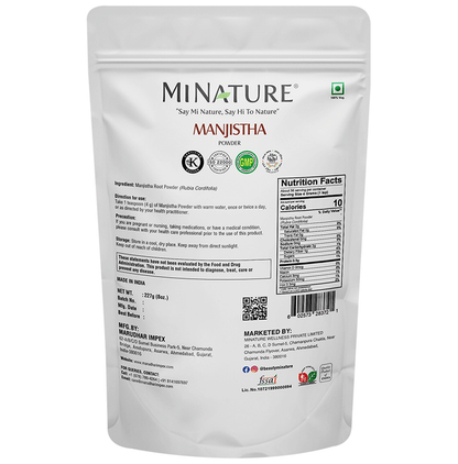 Minature Manjistha Organic Powder