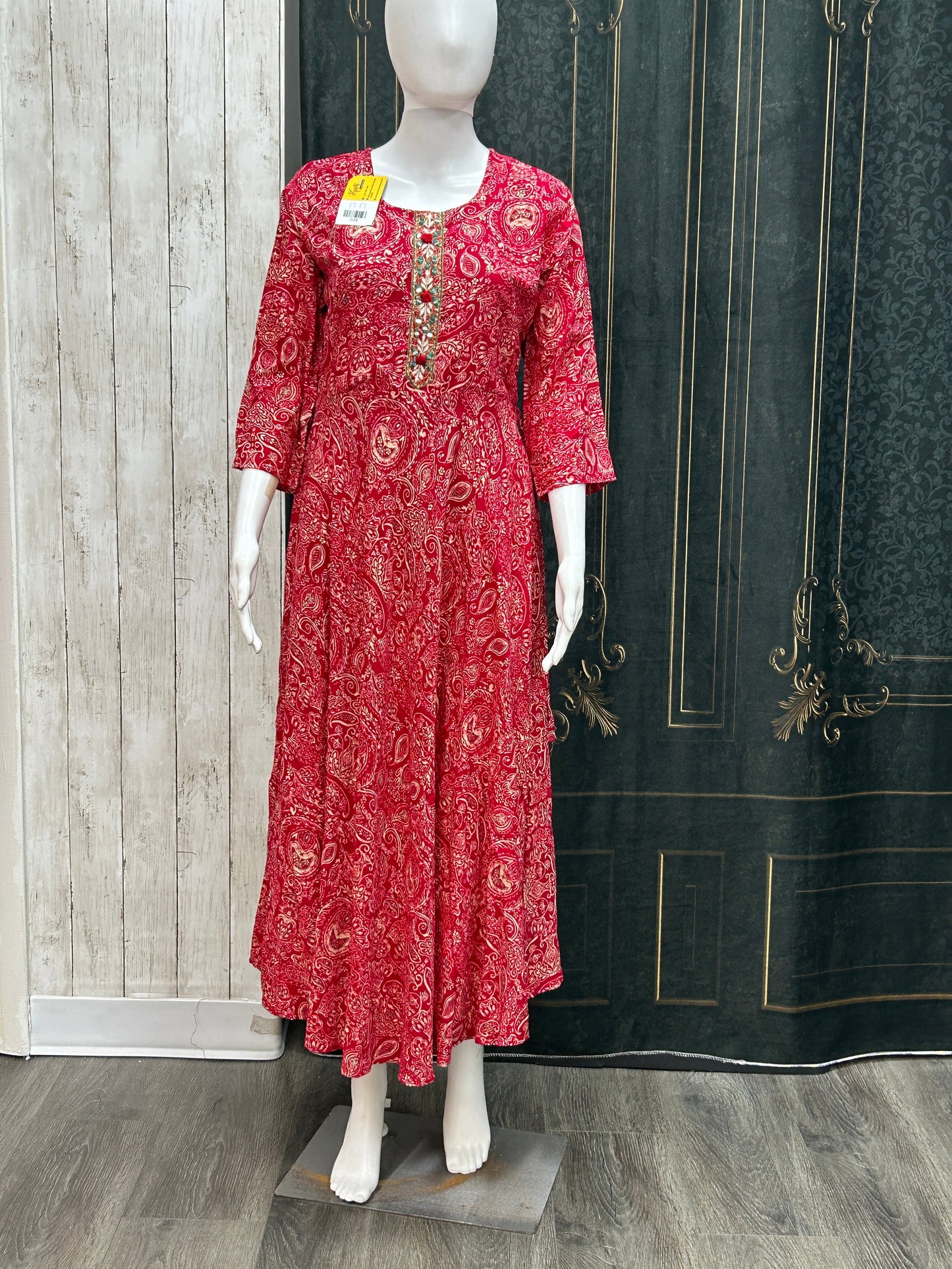 Rayon long kurti