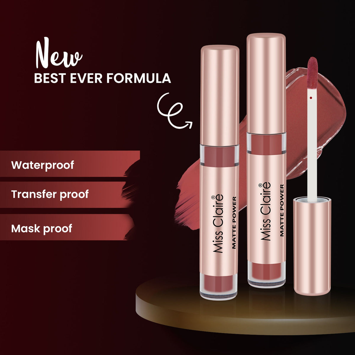 Miss Claire Matte Power Lipcolor - 8