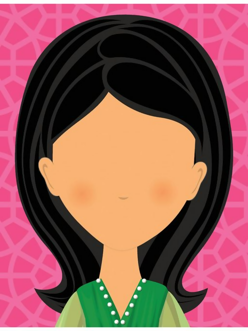 Dreamland Publications Princess Create a Face Book For Kids