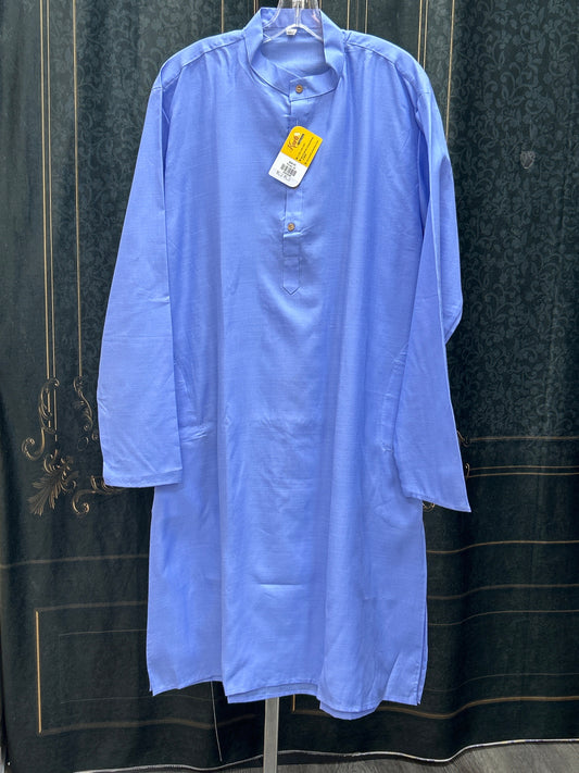 Light purple cotton kurta pajama