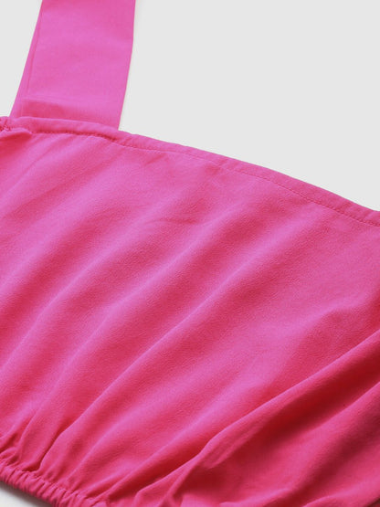 Ahalyaa Women's Traditional Wear Co-ods - Pink