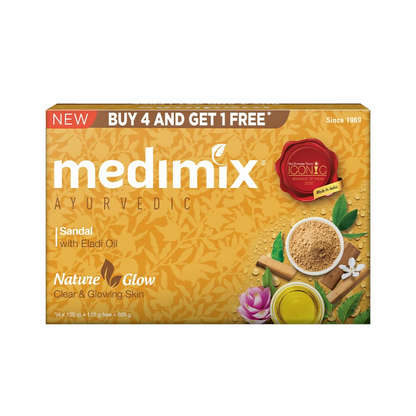 Medimix Ayurvedic Sandal Bathing Soap With Eladi Oil