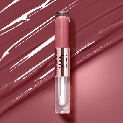 Lakme 9 To 5 Matte To Glass Liquid Lip - Rose