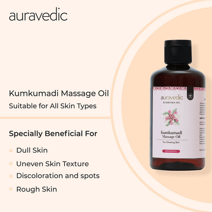 Auravedic Kumkumadi Full Body Massage Oil
