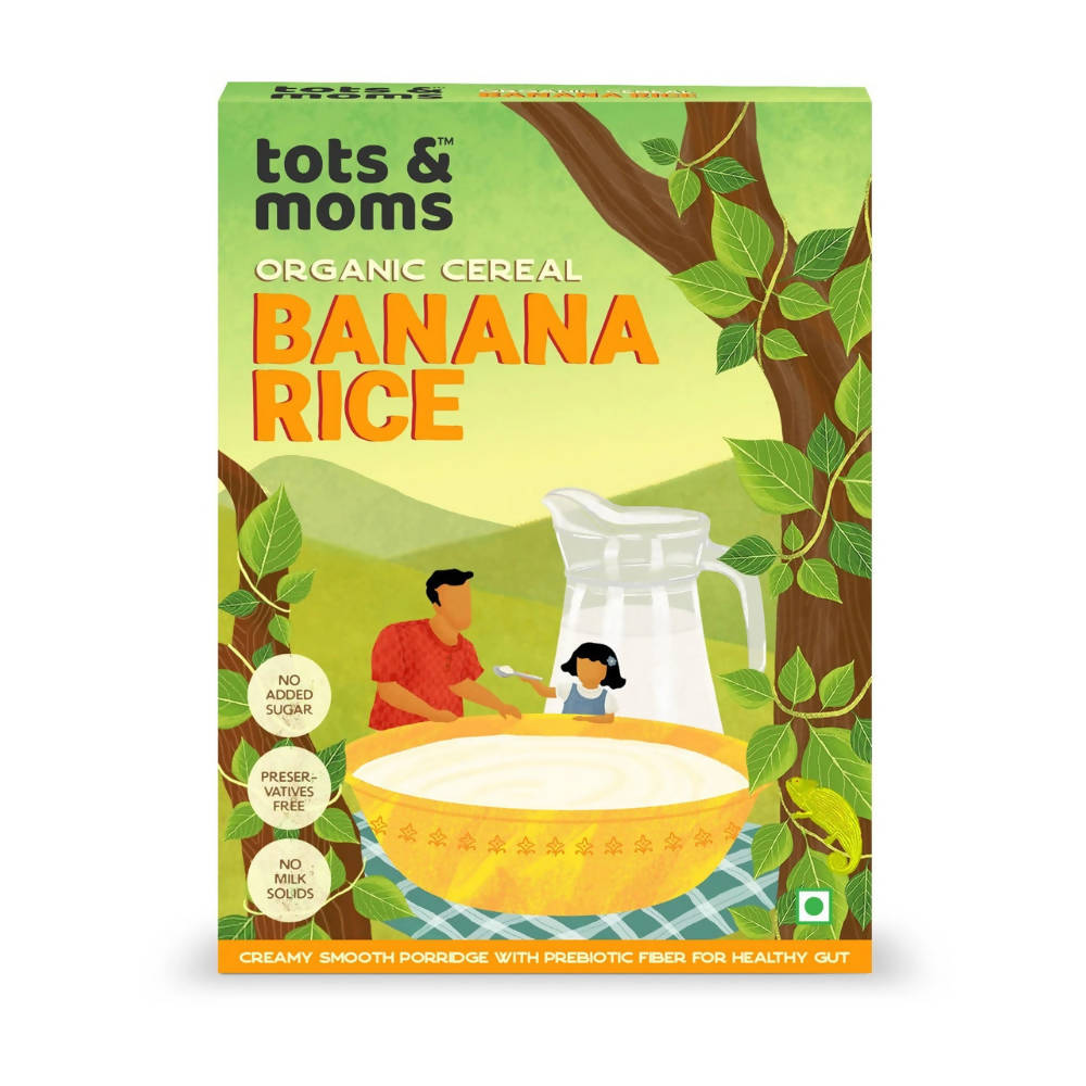 Tots and Moms Organic Cereal Banana Rice