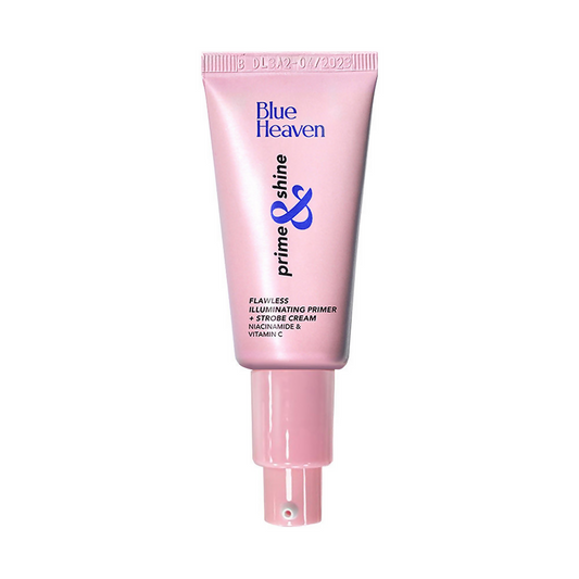 Blue Heaven Prime & Shine Flawless Illuminating Primer & Strobe Cream - Golden Pink