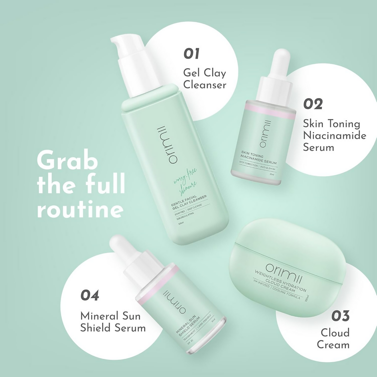 Orimii Skin Toning Niacinamide Face Serum