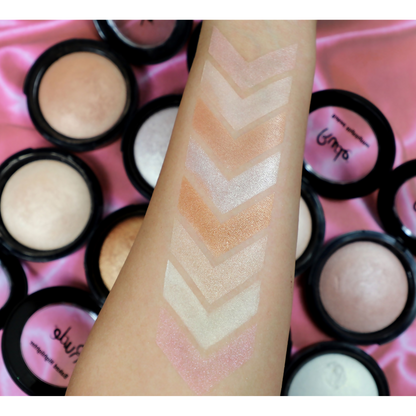 Rude Cosmetics Baked Highlighter Shimmer - Queens Glow
