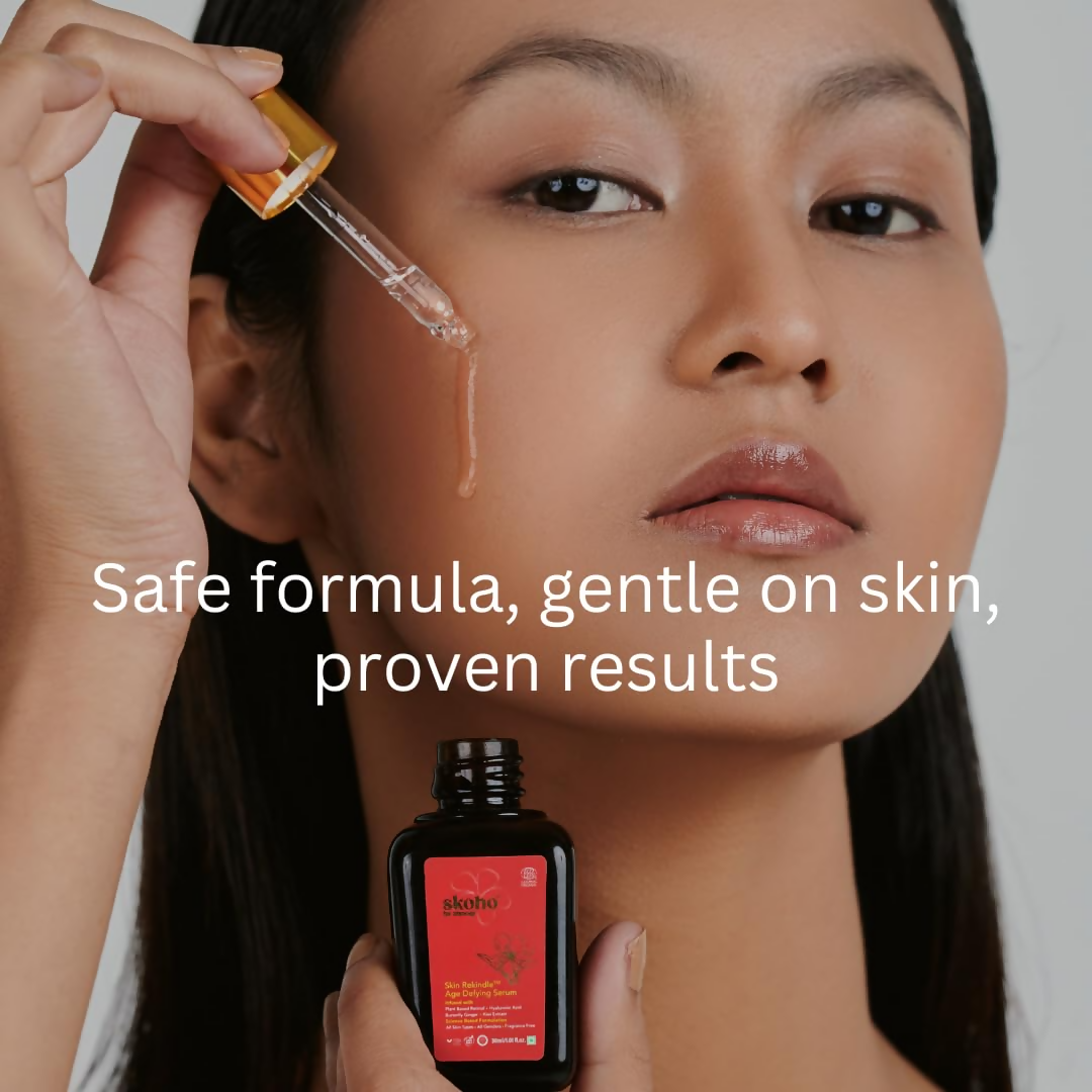 SKOHO Retinol Based Anti Aging Organic Face Serum