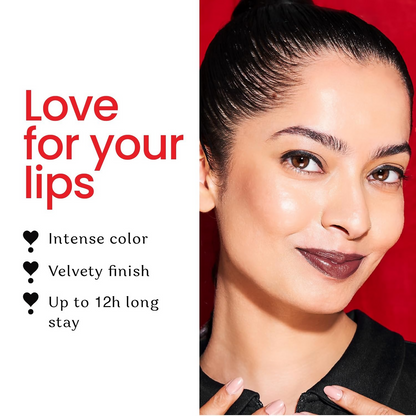Color Cupid Velvety Intense Color 12-Hour Stay Bullet Lipstick - Autumn Mocha