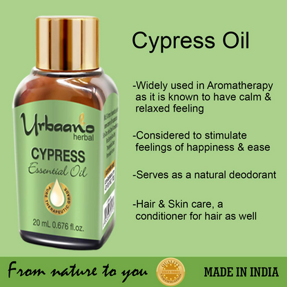 Urbaano Herbal Cypress Essential Oil