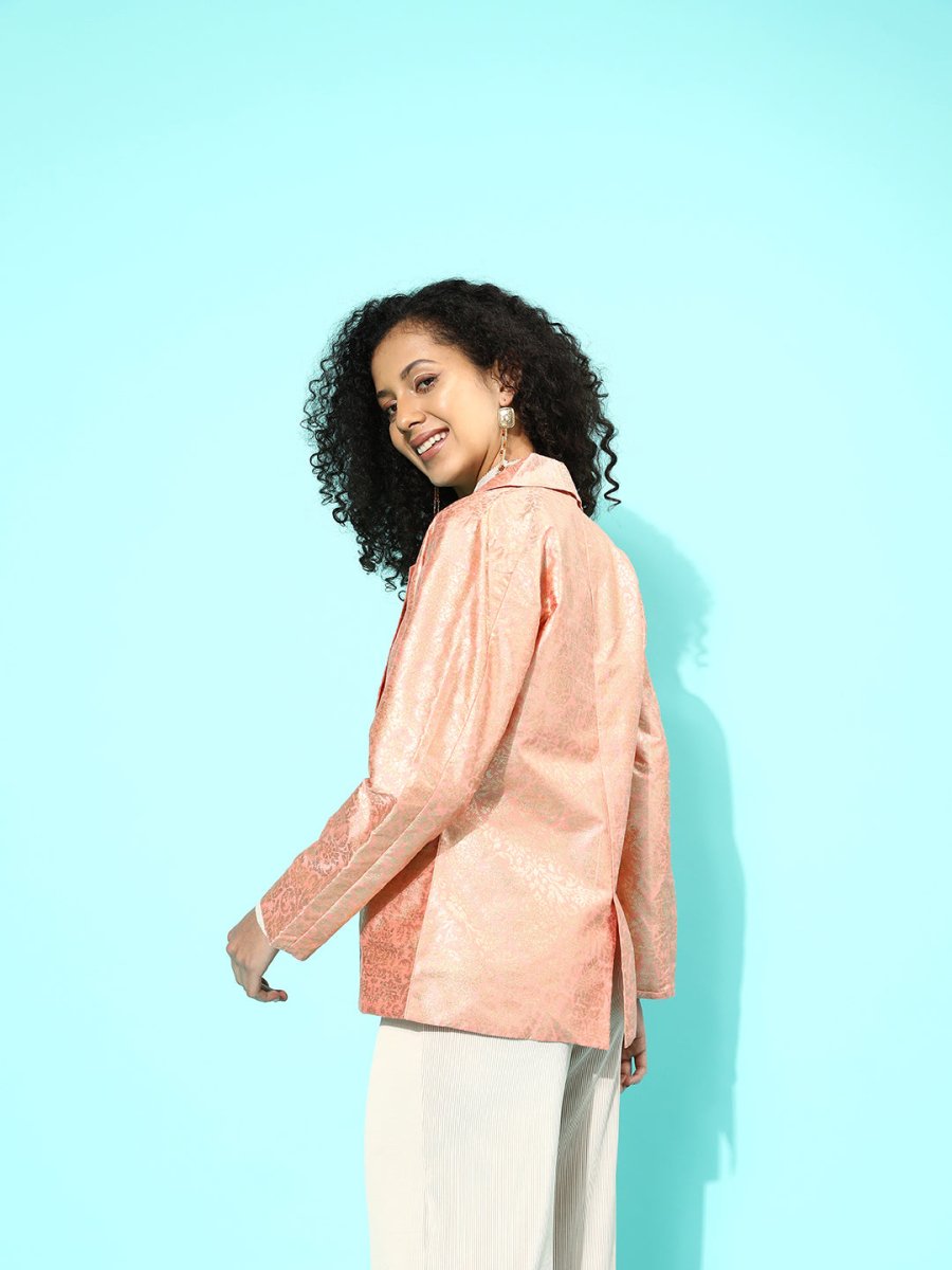 Ahalyaa Women Printed Blazer
