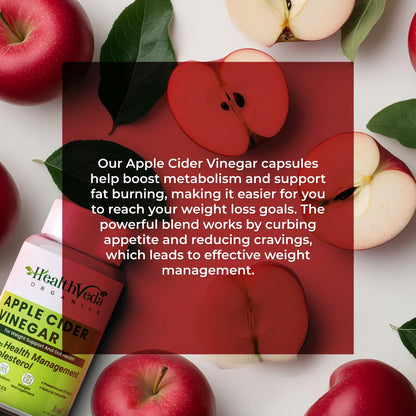 Health Veda Organics Apple Cider Vinegar Supplements Capsules