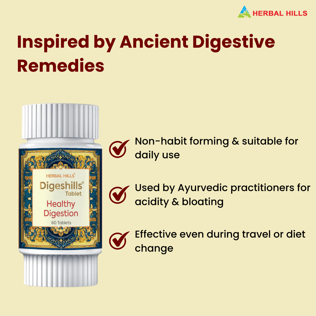 Herbal Hills Ayurveda Digeshills Tablets