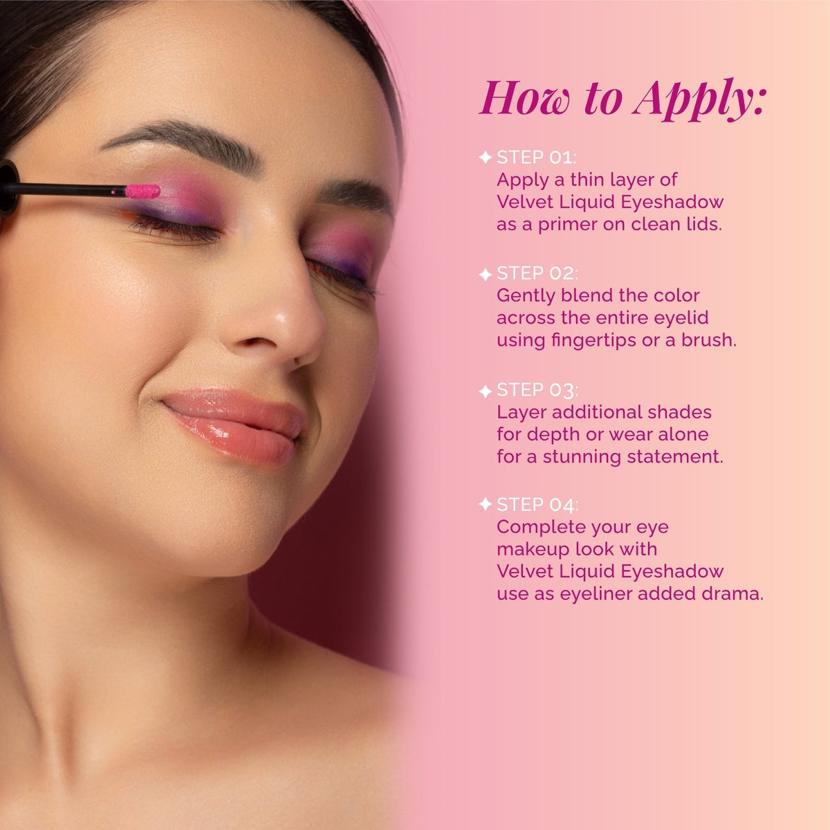 Aflairza Velvet Liquid Eyeshadow for Nourishing, Lightweight & Smudge-Free Wear