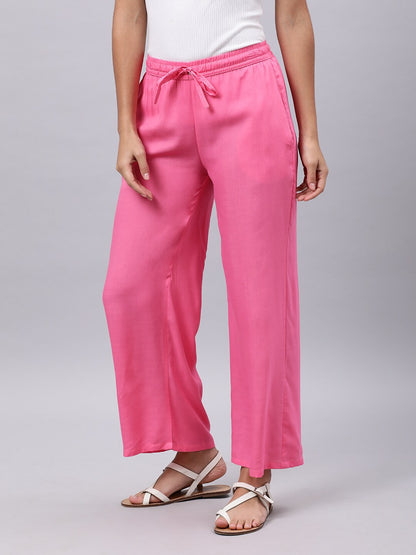 Souchii Pink Liva Palazzos