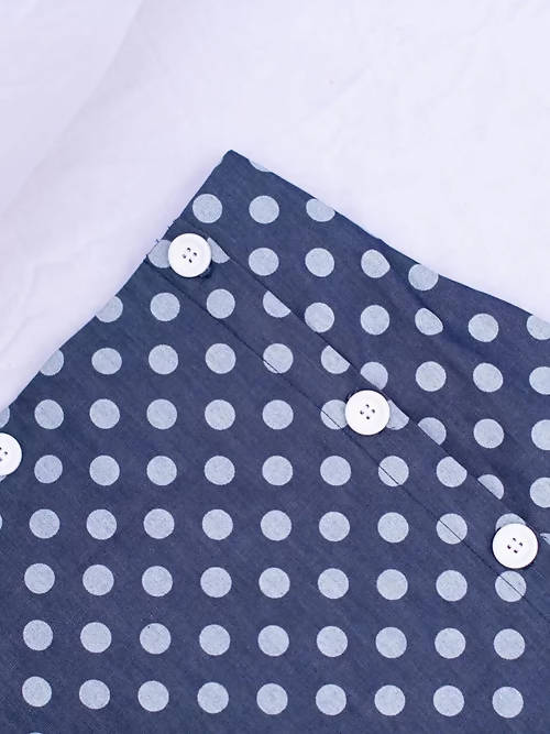 Diva Globe Polka dot Women Overlap Skirt