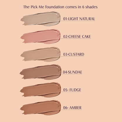 Glam21 Pick Me Matte Foundation - Amber