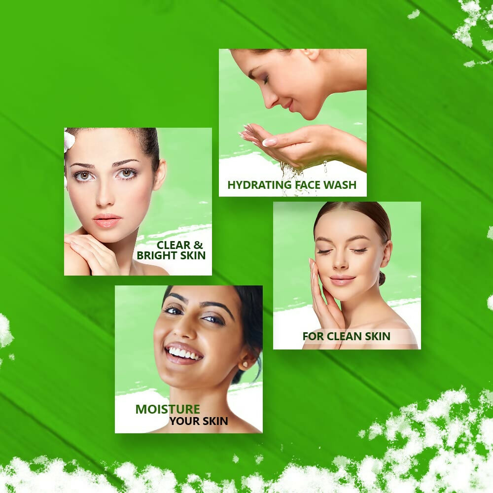 Sunny Herbals Face Wash Gel with Aloevera, Calendula, Neem & Tulsi