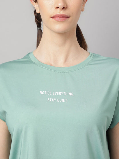 MKH Typography Printed Relaxed Fit Dri-FIT T-shirt