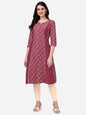 HERE&NOW Bandhani Printed Kurta