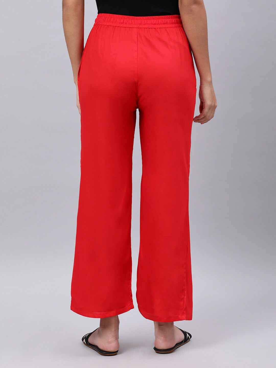 Souchii Red Liva Palazzos