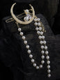Panash Women Gold-Toned Embellished Bumpit Hair Pin