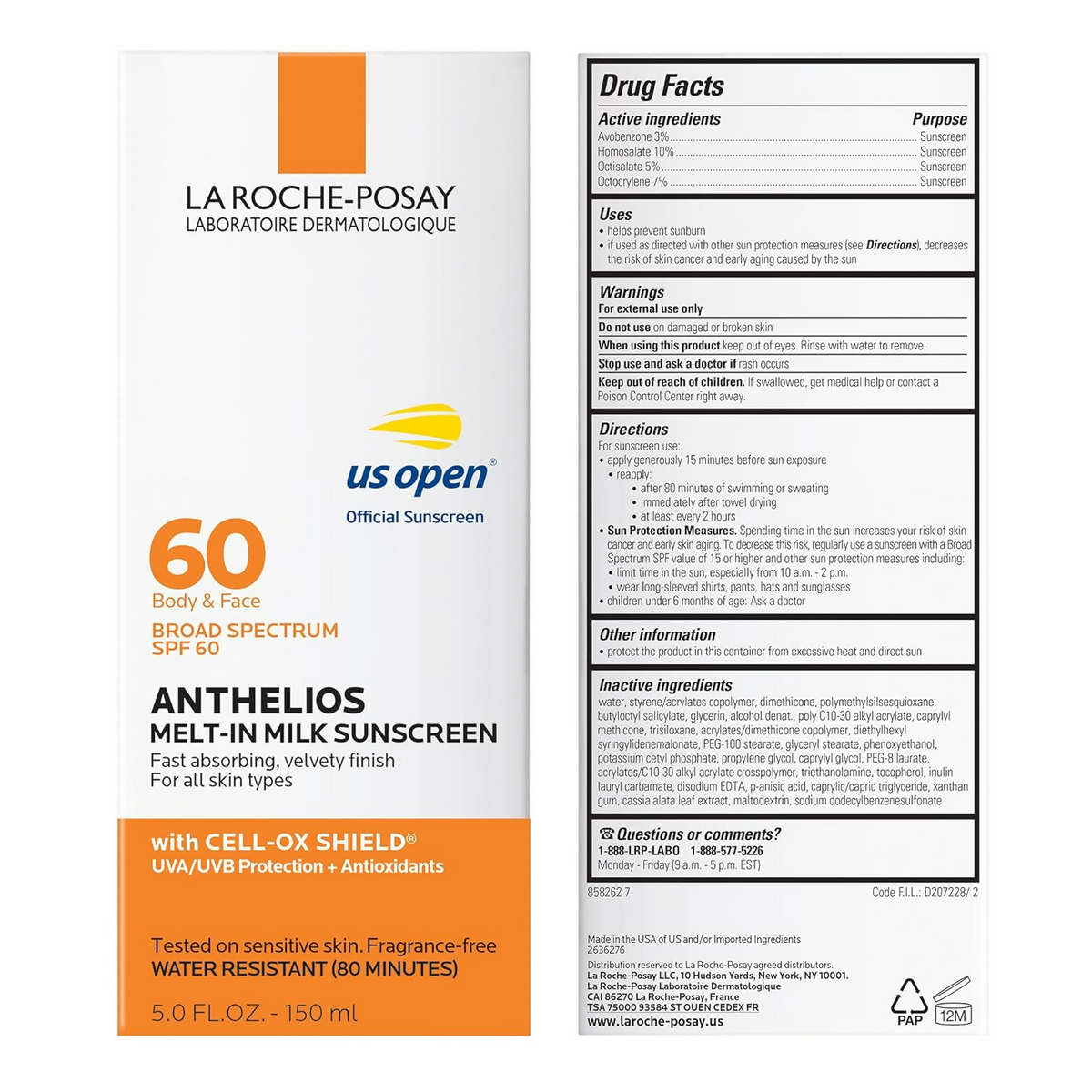La Roche-Posay Anthelios 60 Melt-In 60 Spf Sunscreen