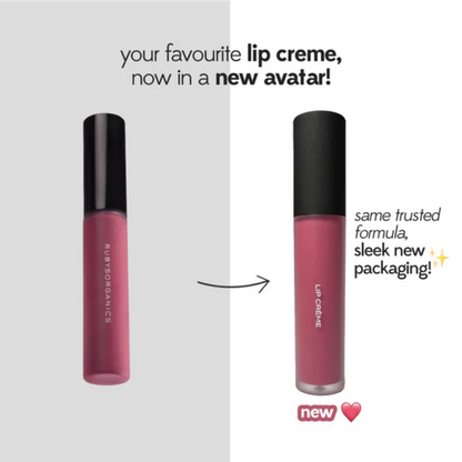 Ruby's Organics Lip Crème - Wallflower