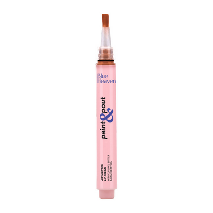 Blue Heaven Paint & Pout Airwhipped Lip Cream - Toasted Toffe 08