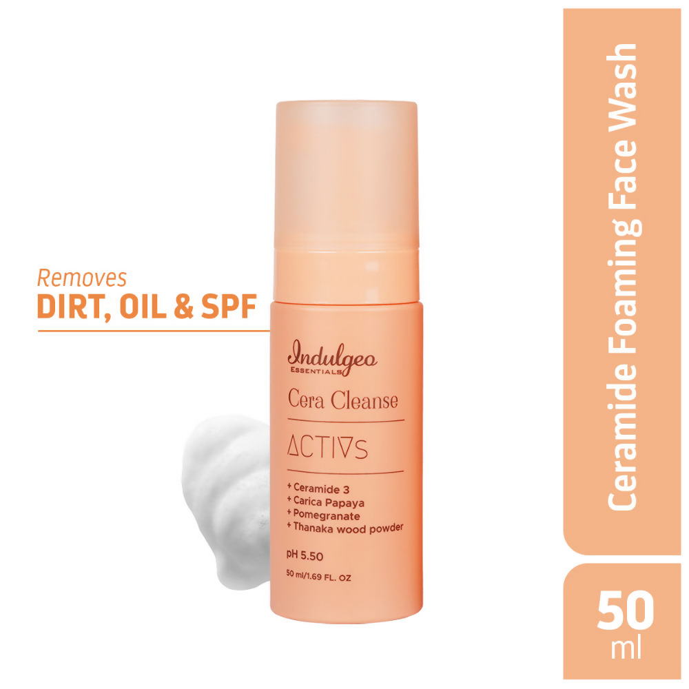 Indulgeo Essentials Cera Cleanse - Ceramide Foaming Face Wash