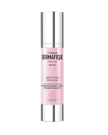Dermafique Hydra Tonique Gel Creme With Shea Butter, Hydrating Moisturizer For Dry Skin