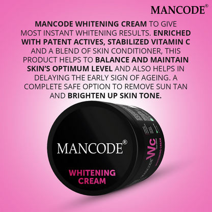 Mancode Whitening Cream