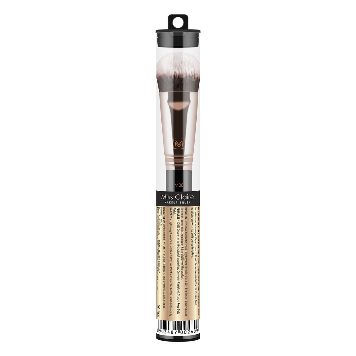 Miss Claire M38 - Application Brush - Rose Gold