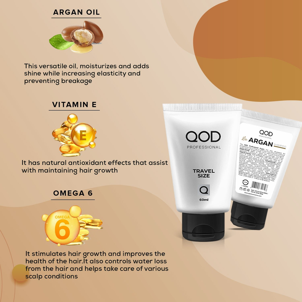 QOD Professional Argan Shampoo
