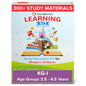 ClassMonitor KG1 Learning Educational Kit with Free App with 300+ Early Preschool Learning Activity Worksheets for kids of Age 3.5 - 4.5 Years