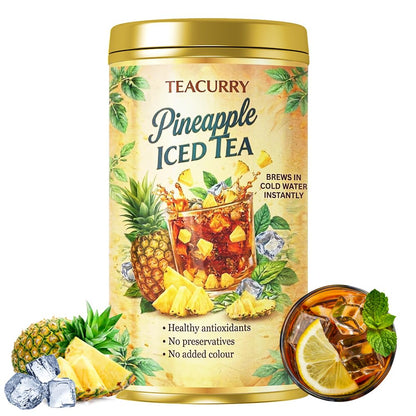 Teacurry Pineapple Instant Iced Tea Mix