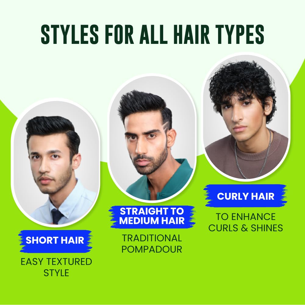 Set Wet Hair Gel for Men Vertical Hold Strong Hold High Shine