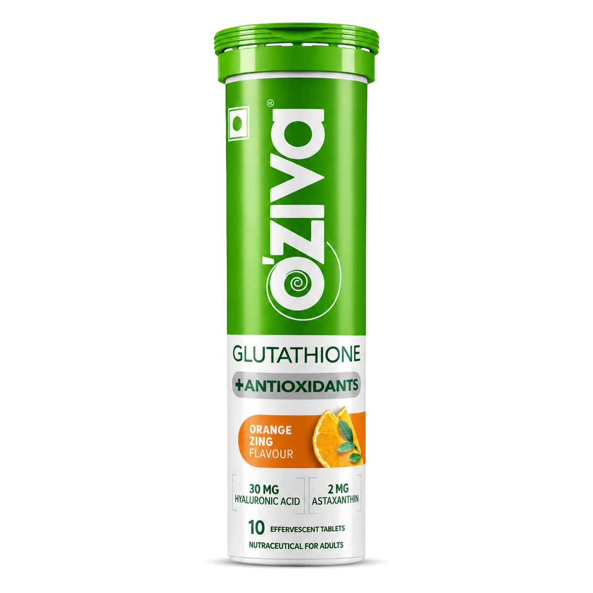 OZiva Bioactive Gluta Fizzy (L-Glutathione) Tablets