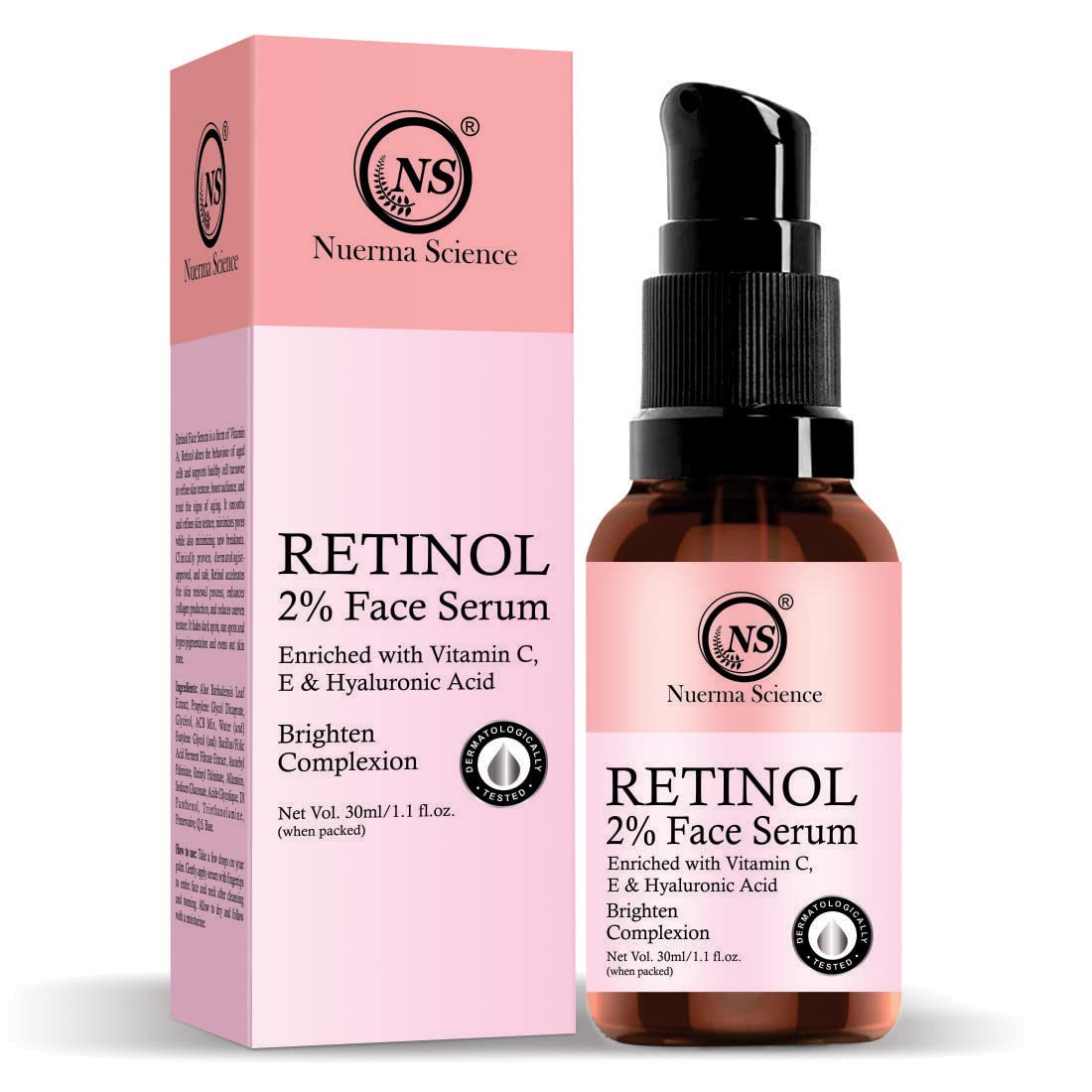 Nuerma Science 2% Retinol Face Serum | Refine, Renew, Restore