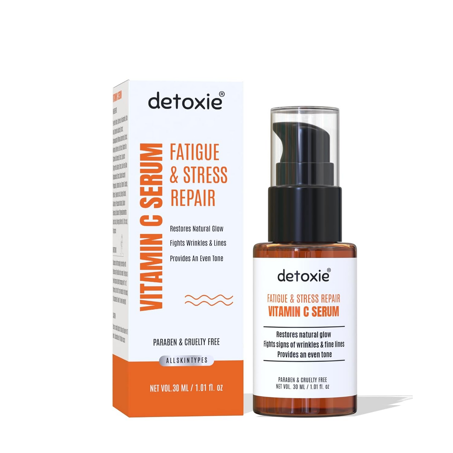 Detoxie Fatigue & Stress Repair Vitamin C Face Serum
