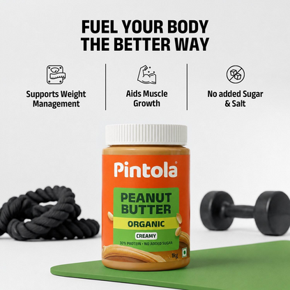 Pintola Organic Creamy Peanut Butter