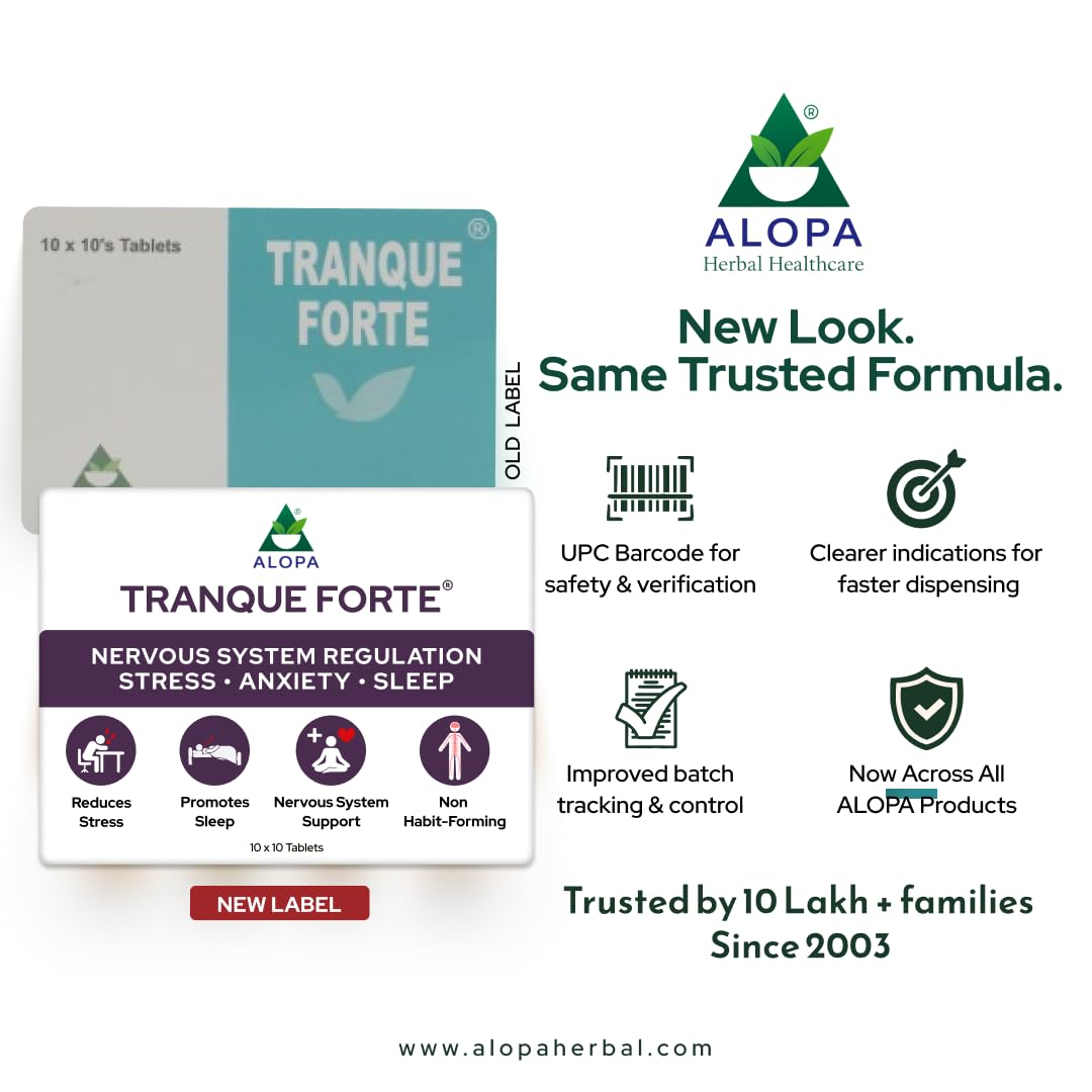 Alopa Herbal Tranque Forte Tablets