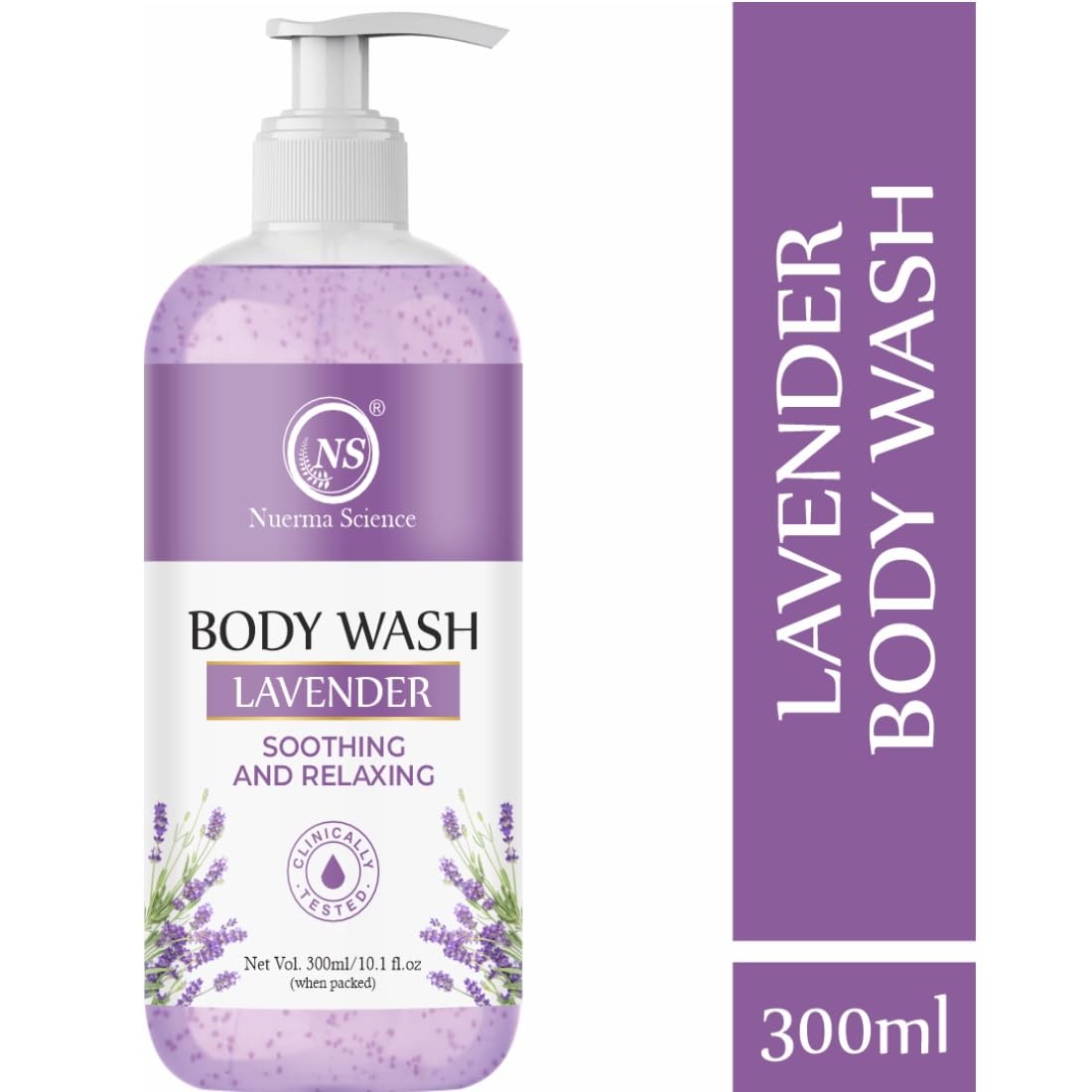 Nuerma Science Lavender Body Wash | For Soothing & Relaxing Body
