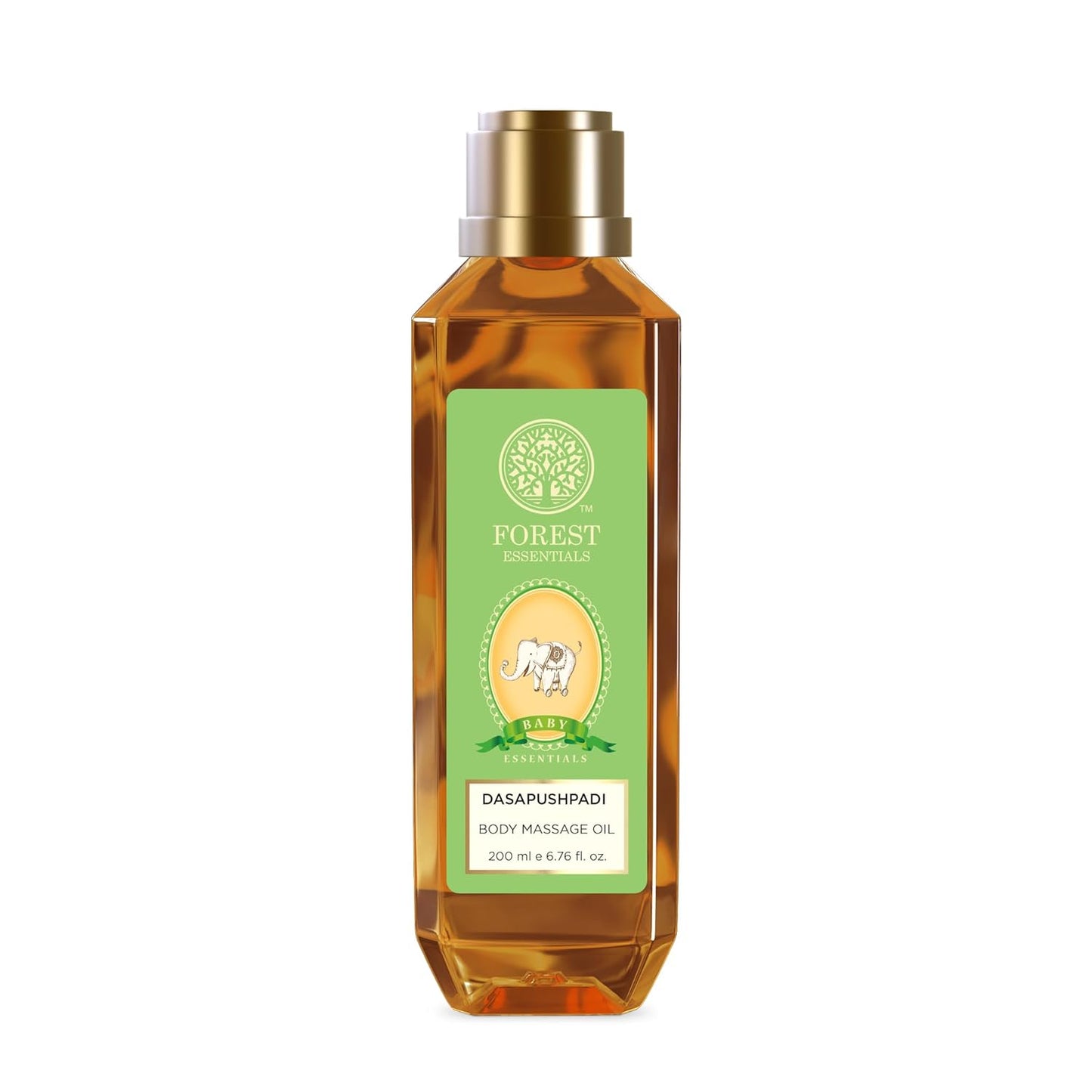 Forest Essentials Dasapushpadi Baby Body Massage Oil