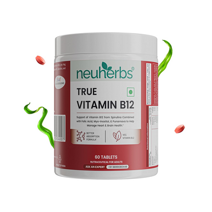 Neuherbs Plant-Based True B12 Tablets