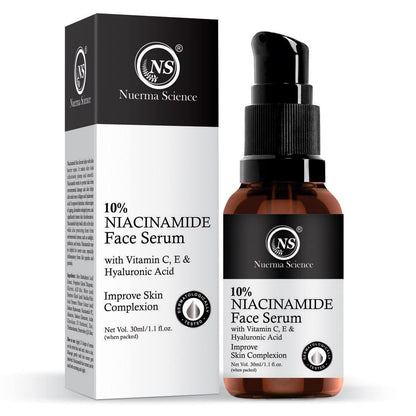 Nuerma Science 10% Niacinamide Face Serum | Plump, Smooth, Radiant Skin