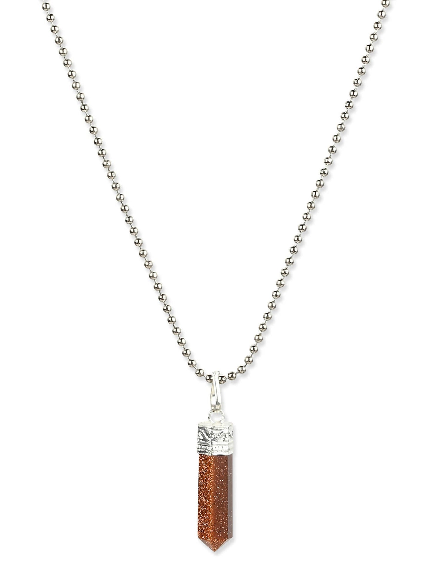 Women's Silver-Plated Chain - Ruby Raang
