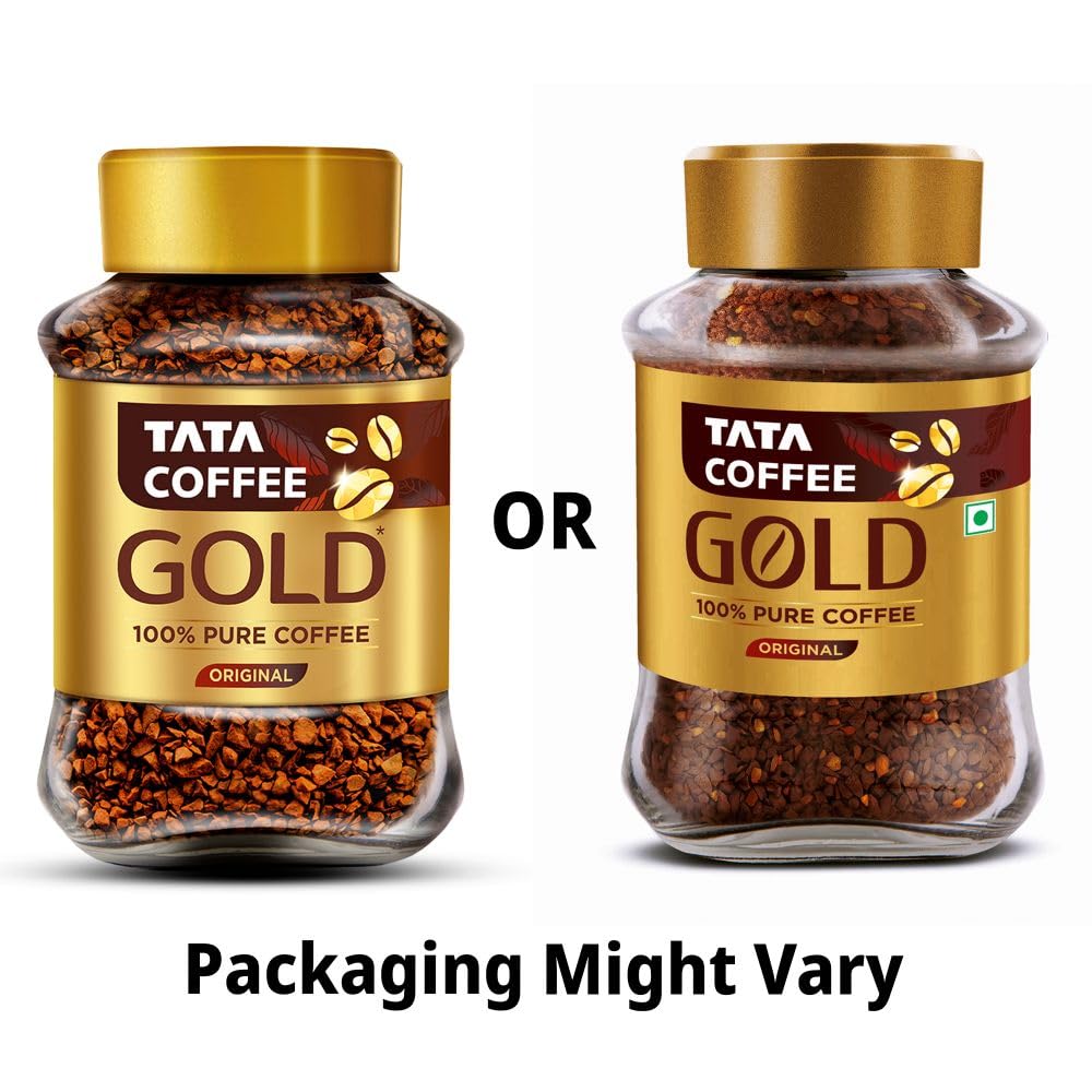Tata Coffee Gold Original Instant & Pure Coffee Jar